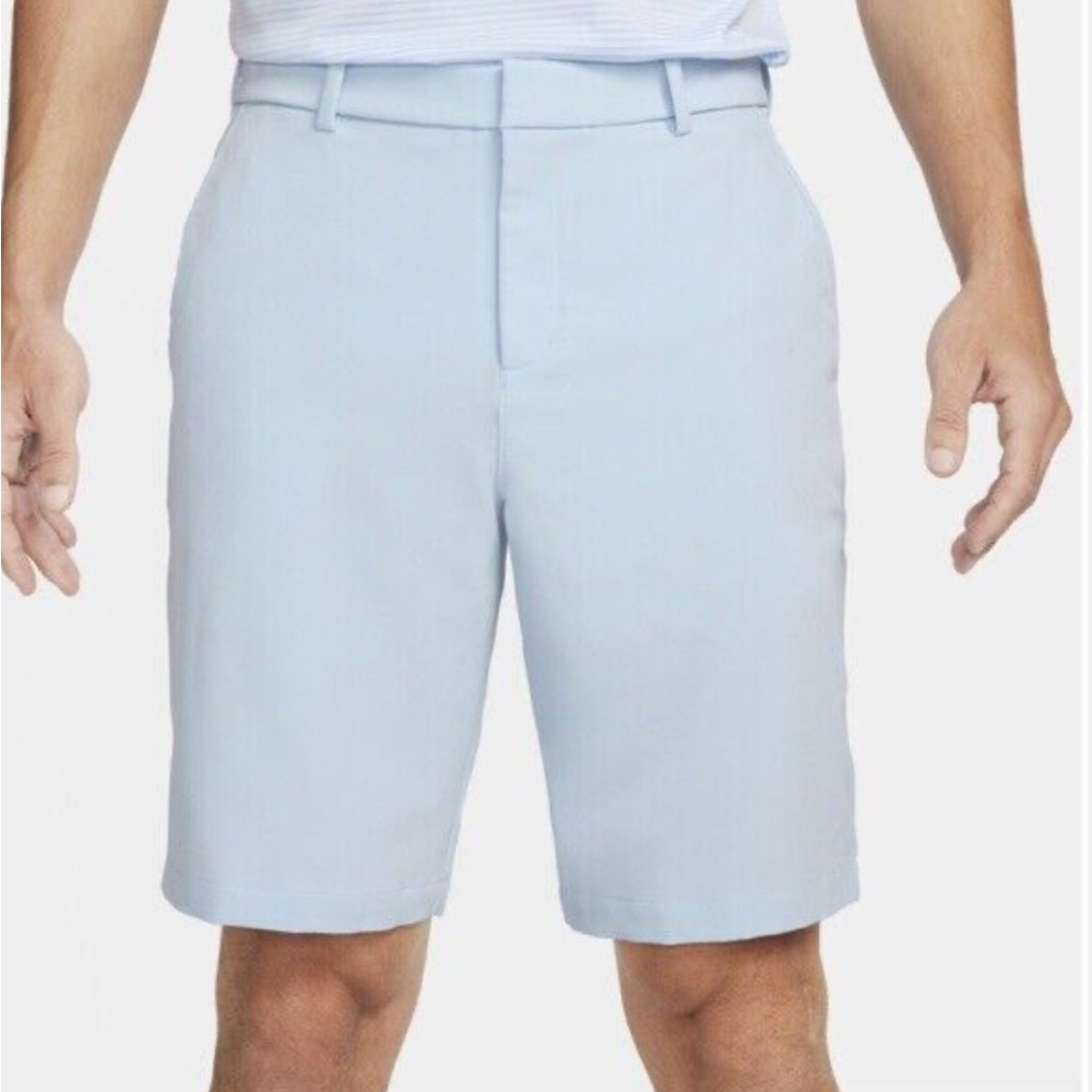 Nike Blue Flat Front Shorts‎